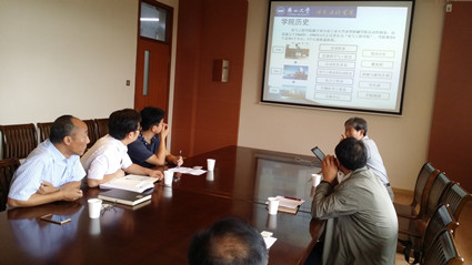 1卢志刚院长向江南大学物联网工程学院领导介绍赢博在线手机版(大中国区)电气工程学院的情况